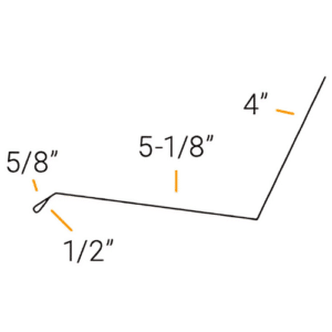 Endwall trim profile