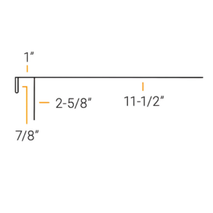 Garage Door trim profile