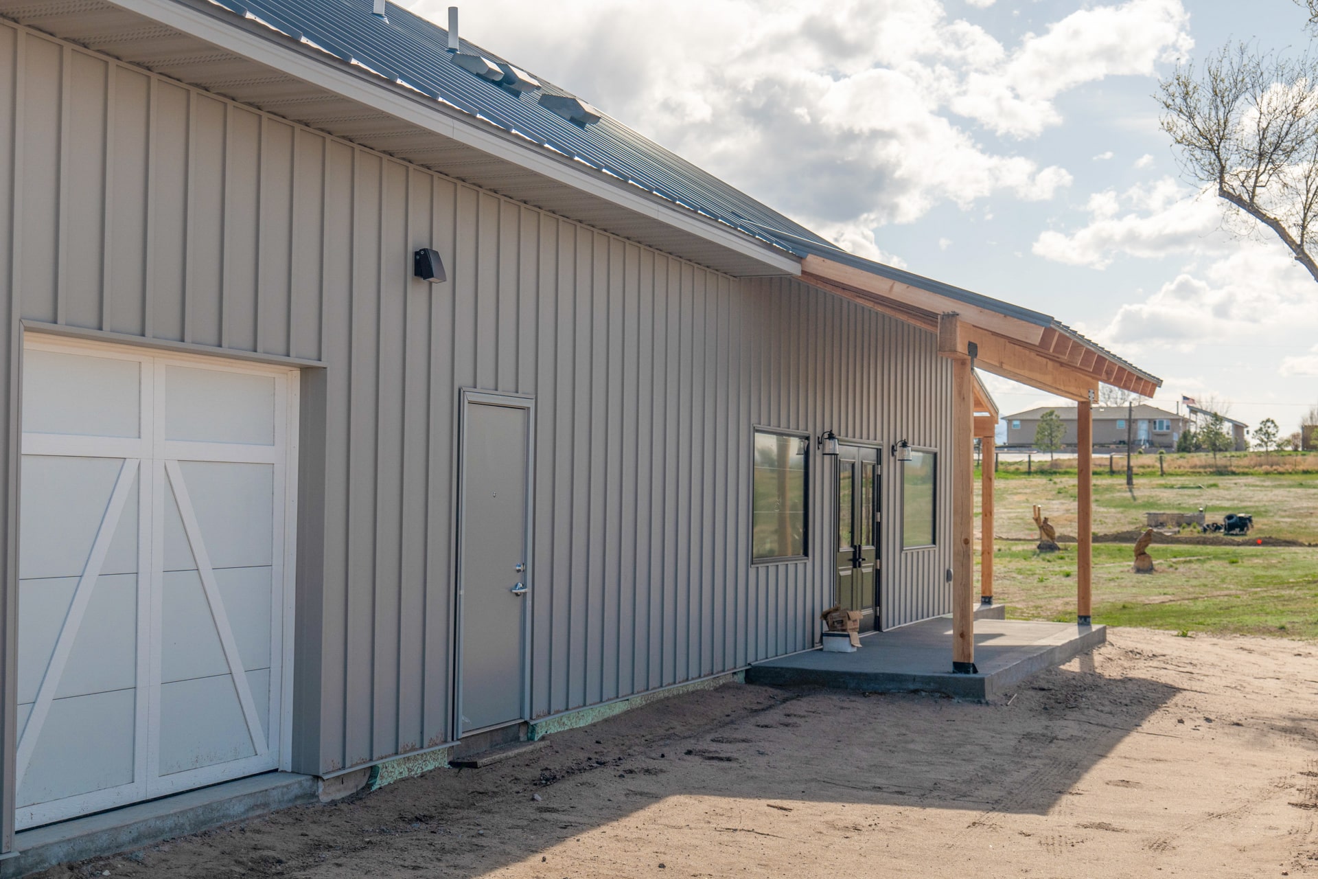 House with metal siding and roofing in Santa Rosa NM