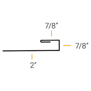 J-Channel trim profile