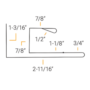 JF Channel trim profile