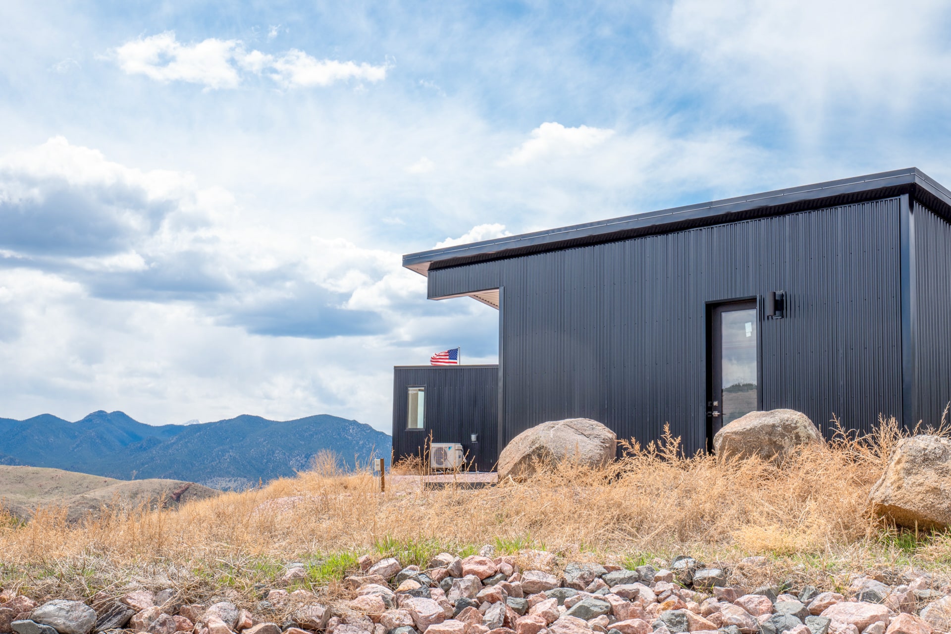 Metal siding on a building from a metal supplier in Colorado Springs