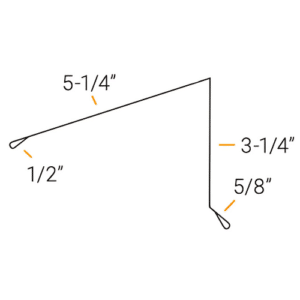 Top Gable trim profile