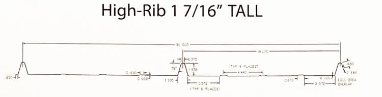high-rib-metal-profile-in-Kansas